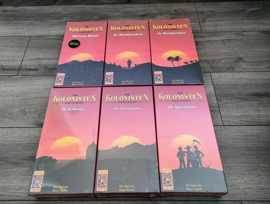 Kolonisten van Catan uitbreidingen bordspel en kaartspel, Vijf spelers of meer, Ophalen of Verzenden, Zo goed als nieuw, Klaus Teuber & 999 games