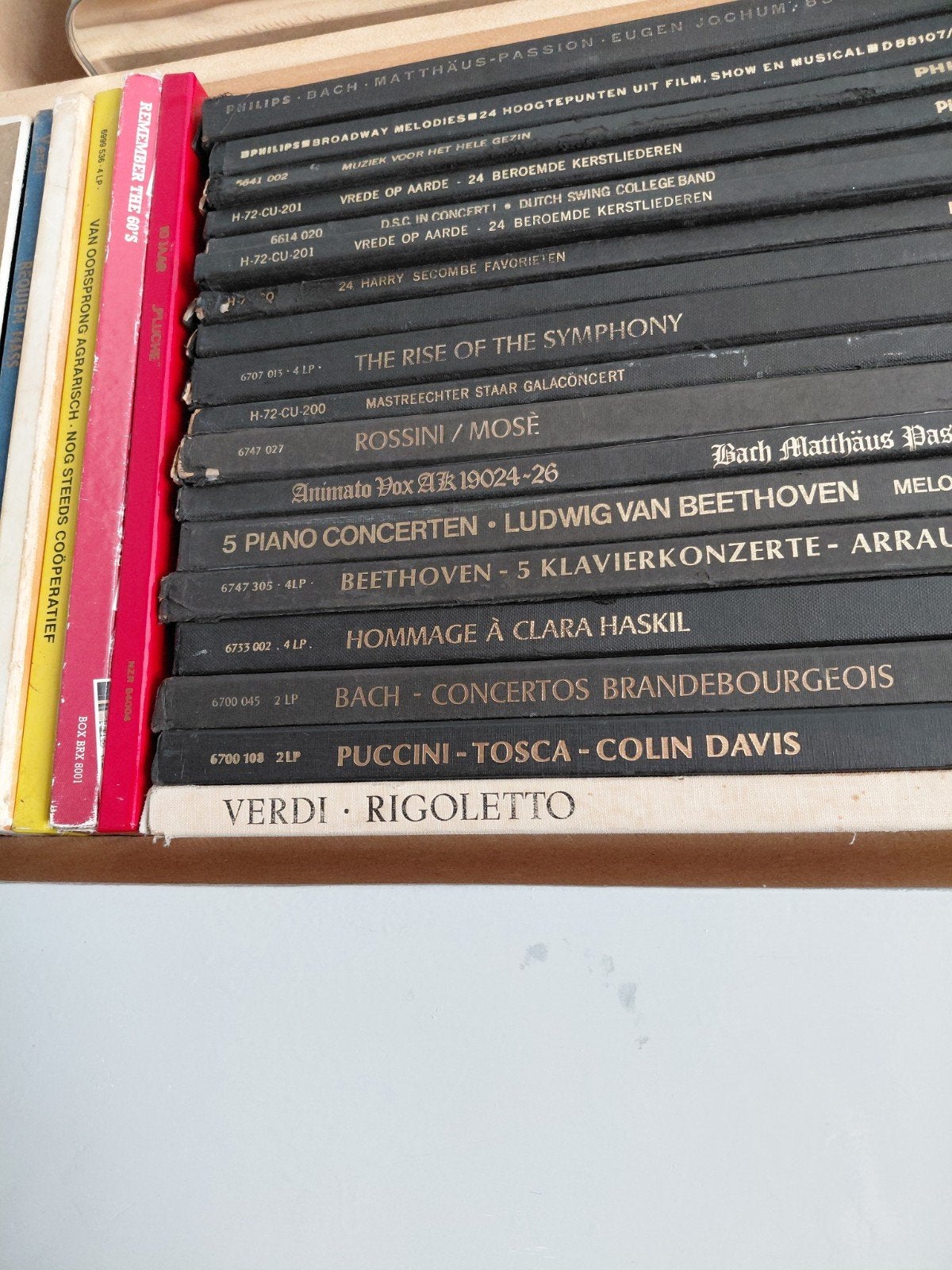 meer dan 100 lp boxen met klassieke muziek, Ophalen, Gebruikt, Overige formaten, Overige typen