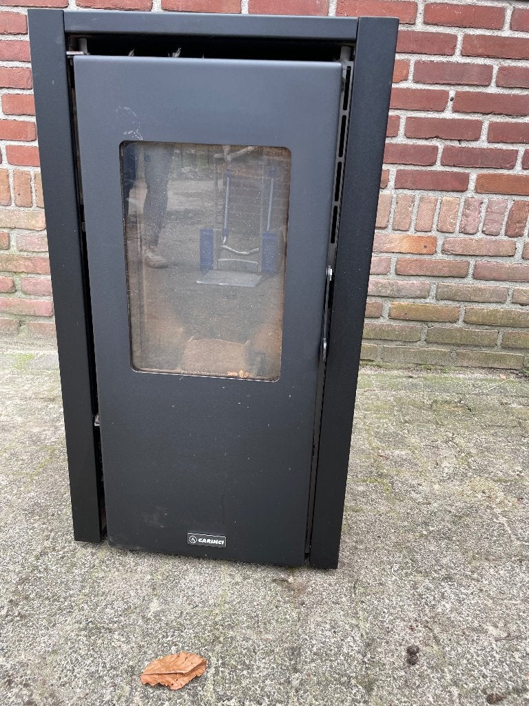 Palletkachel, Ophalen, Gebruikt