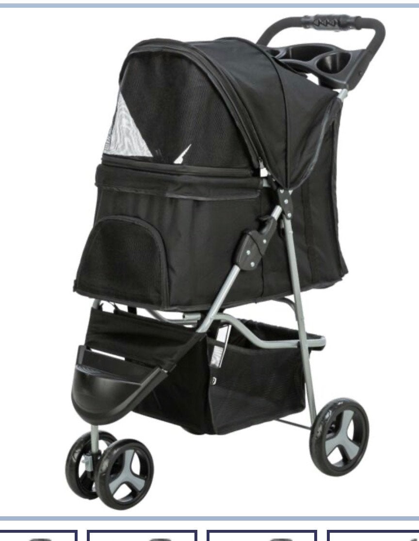 Nieuwe hondenbuggy, Ophalen, Nieuw