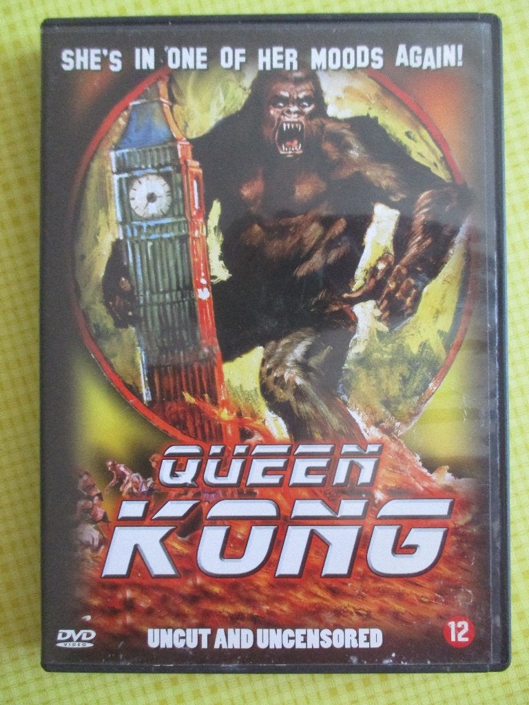 Queen Kong - DVD, Vanaf 12 jaar, Ophalen of Verzenden, Zo goed als nieuw, Overige genres