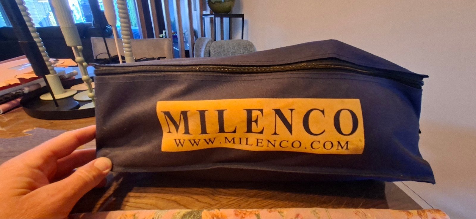 Milenco speigels in handige draagtas, Caravans en Kamperen, Ophalen, Gebruikt