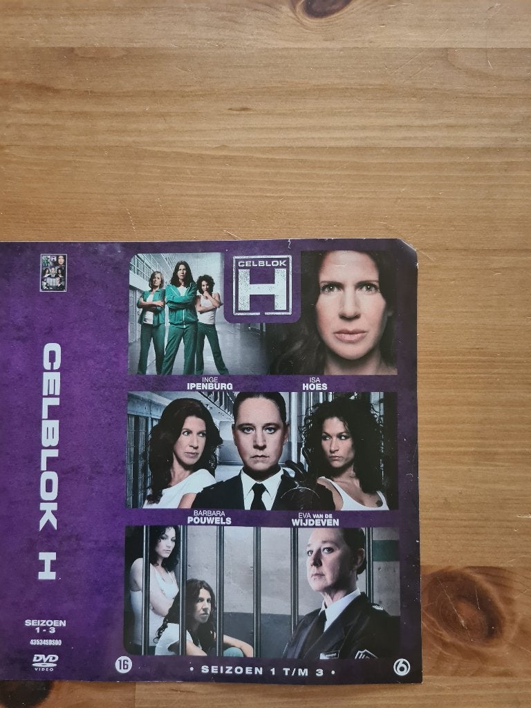 Celblok H - Seizoen 1-3 - DVD Boxset, Vanaf 12 jaar, Ophalen of Verzenden, Zo goed als nieuw, Drama