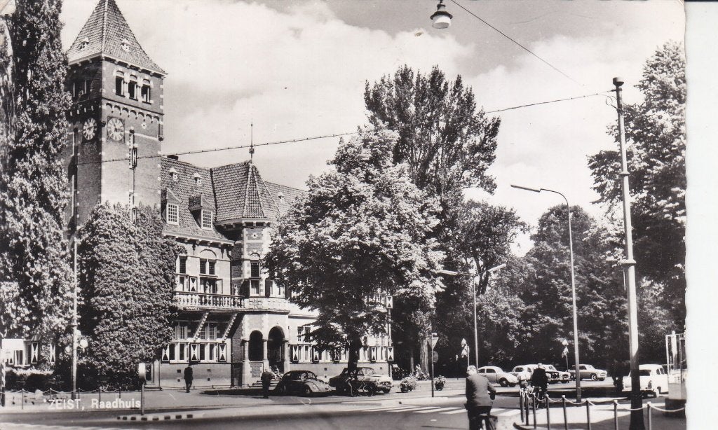 Zeist - Raadhuis 1962, Verzenden, 1960 tot 1980, Gelopen, Utrecht