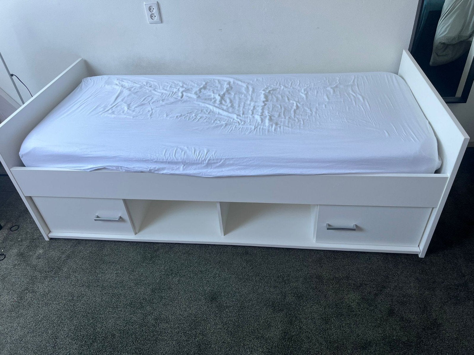 Beterbed 1 persoons 90x200 cm, 85 tot 100 cm, Zo goed als nieuw, 180 cm of meer, Ophalen