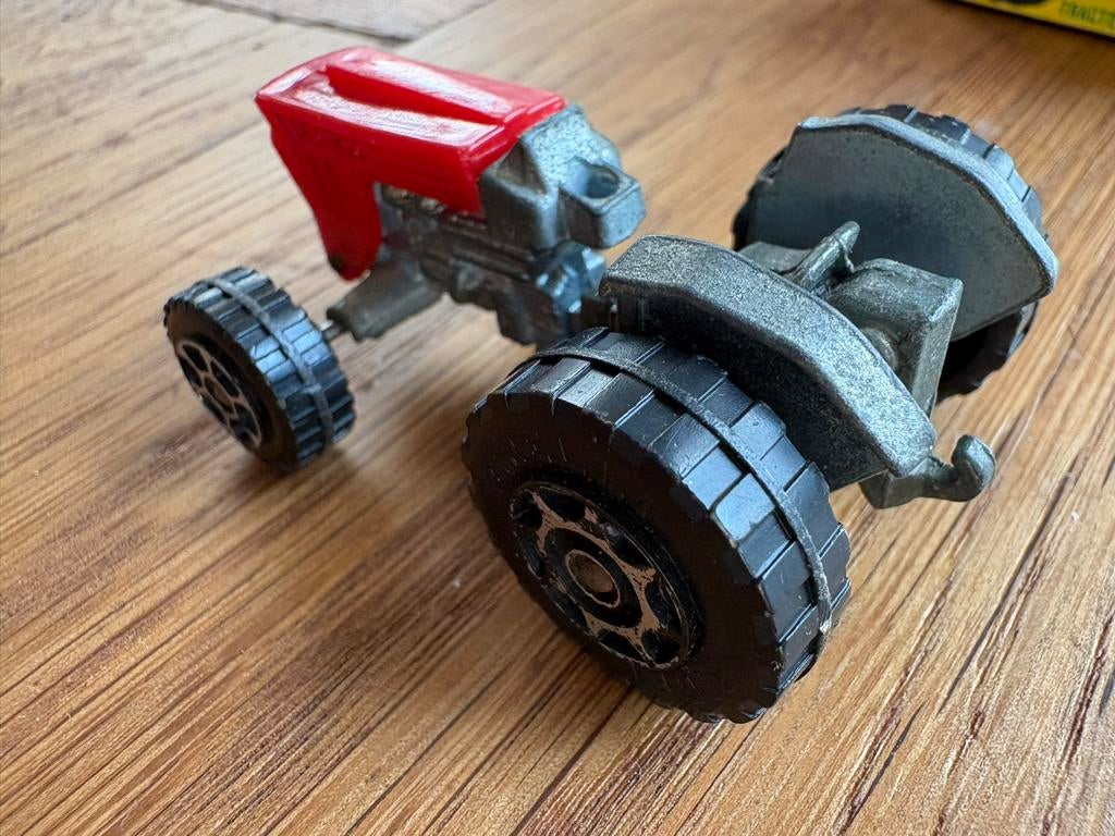 Vintage Poli Toys - 1 Trattore Leone Speelgoed Tractor, Ophalen of Verzenden, Gebruikt