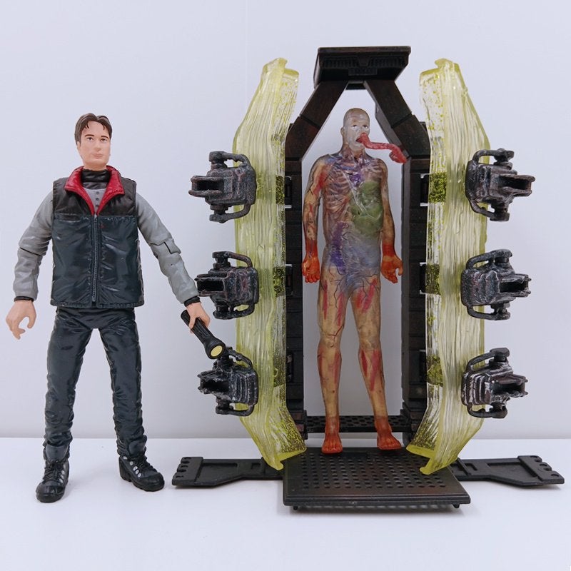 The X-Files Agent Fox Mulder & Crypod McFarlane Toys 1998, Ophalen of Verzenden, Zo goed als nieuw, Tv, Actiefiguur of Pop