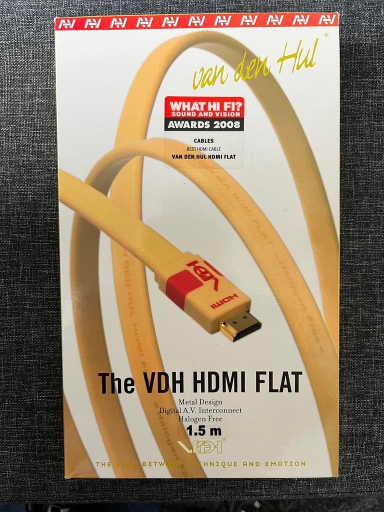 Van den Hul HDMI kabel, Audio, Tv en Foto, Audiokabels en Televisiekabels, Ophalen of Verzenden, Zo goed als nieuw, Minder dan 2 meter