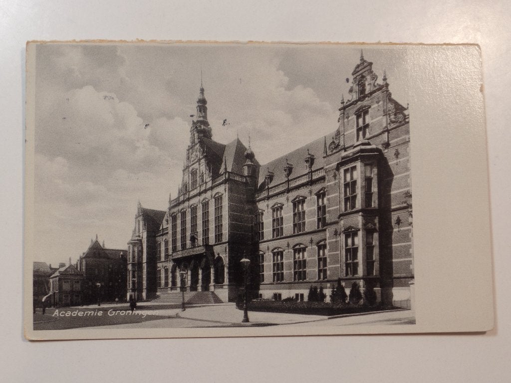 Groningen Academie, Verzenden, 1940 tot 1960, Gelopen, Groningen