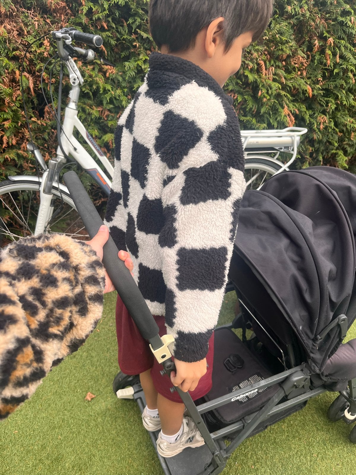 Joovy Caboose Too Tandem Duowagen - Zwart, Gebruikt, Duowagen, Ophalen, Kinderwagen
