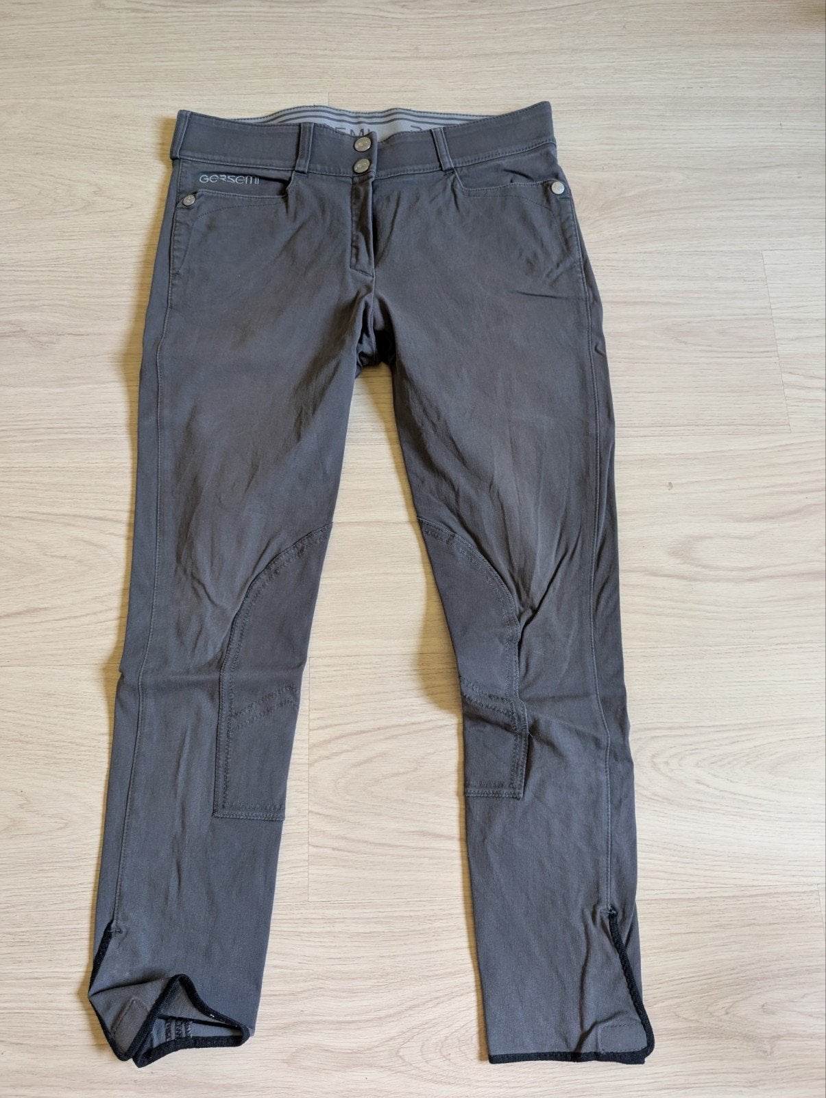 Gersemi dames rijbroek mt 40 (valt kleiner) - Zomer, Dieren en Toebehoren, Paardrijkleding, Gebruikt, Grijs, M, Onderkleding