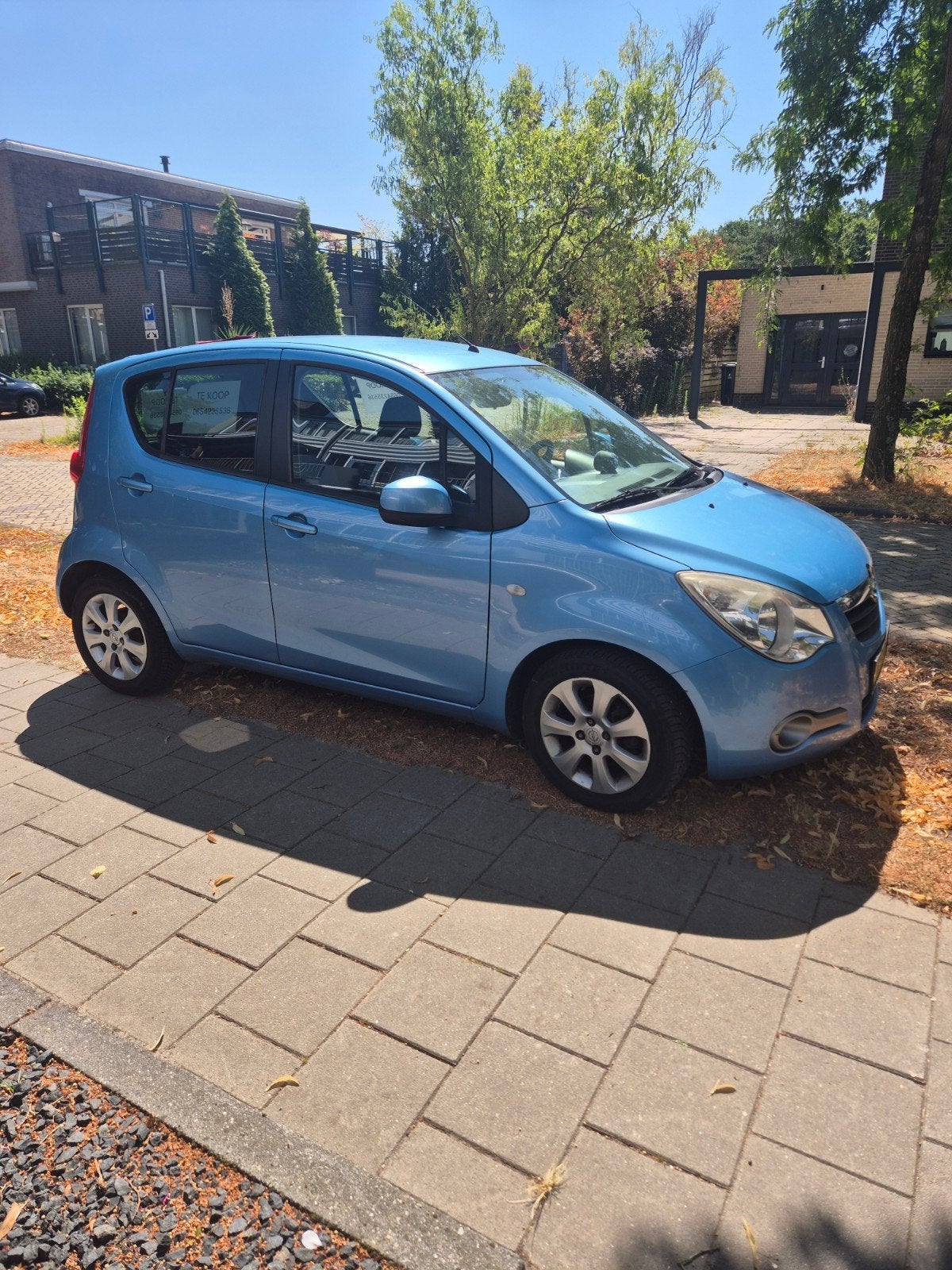 Opel Agila 1.2 16V 2008 Blauw, Auto's, Opel, Particulier, Agila, Benzine, B, Hatchback, Handgeschakeld, Geïmporteerd, Blauw, Voorwielaandrijving