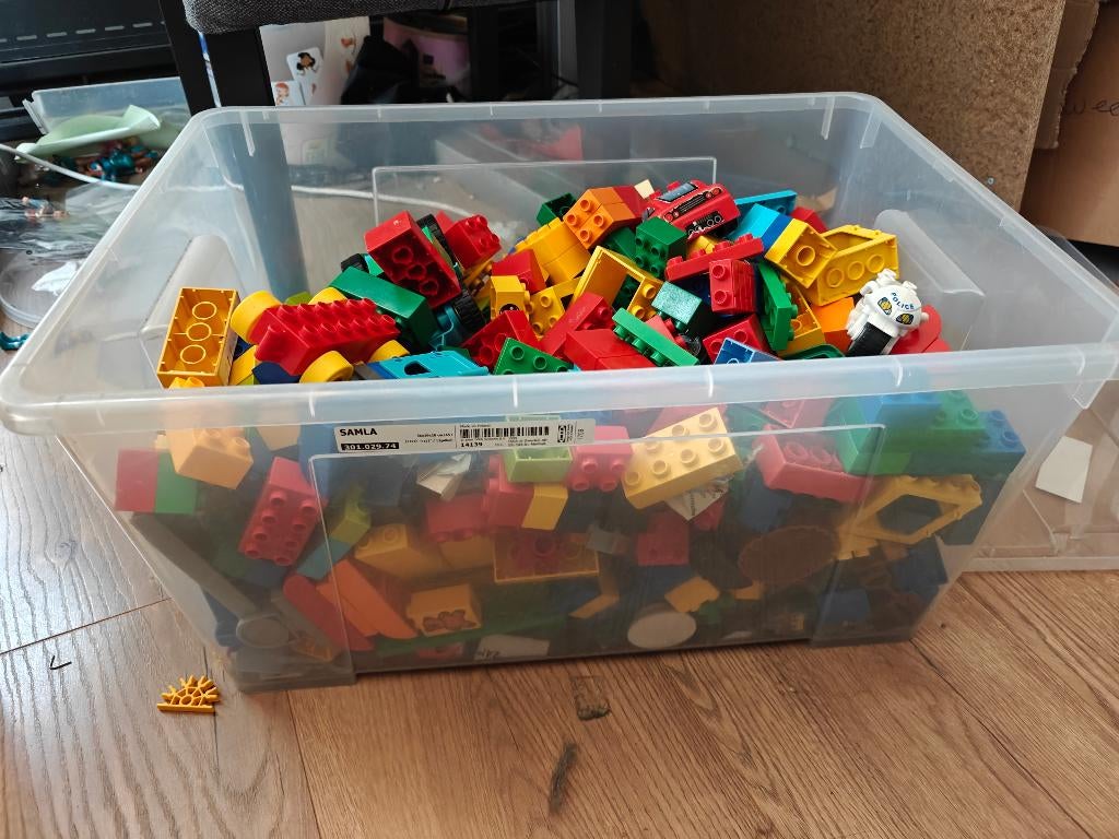 Duplo, Ophalen, Zo goed als nieuw, Losse stenen, Duplo