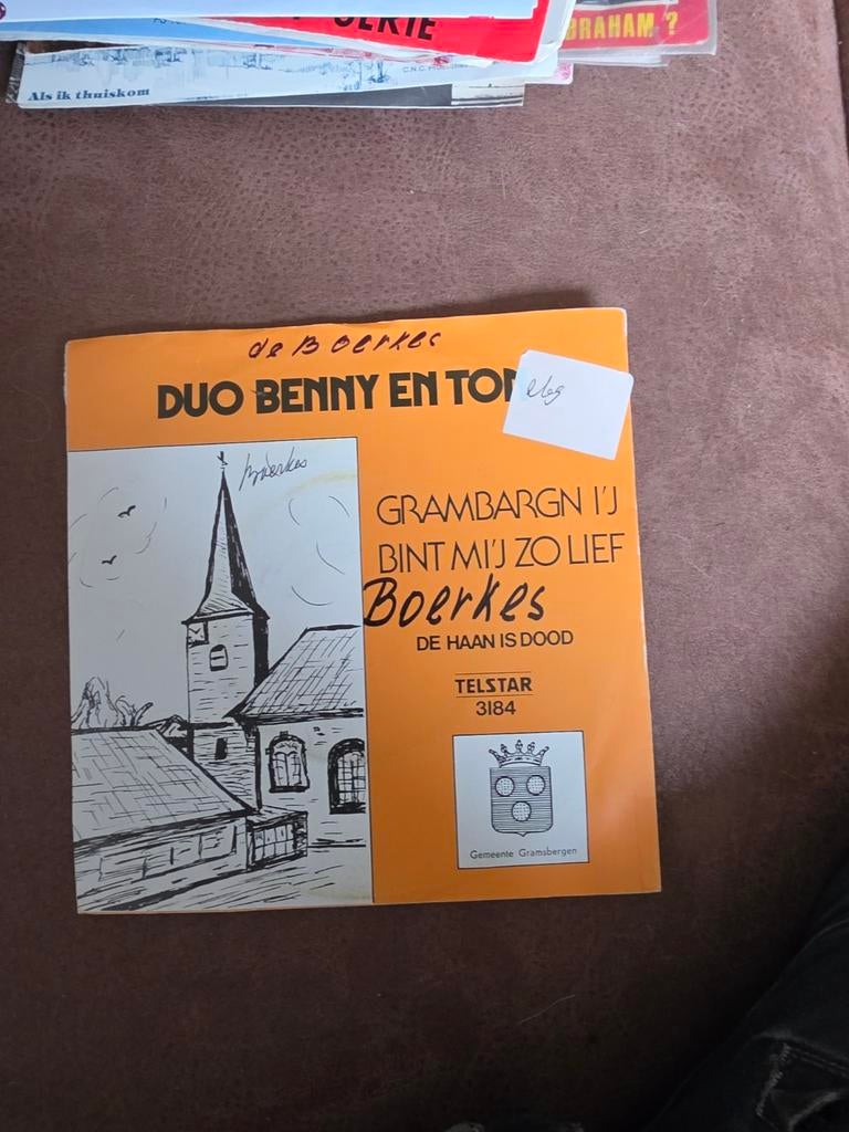 Duo Benny en Ton - Grambargn i'j bint mij zo lief Boerkes, Ophalen of Verzenden, Gebruikt