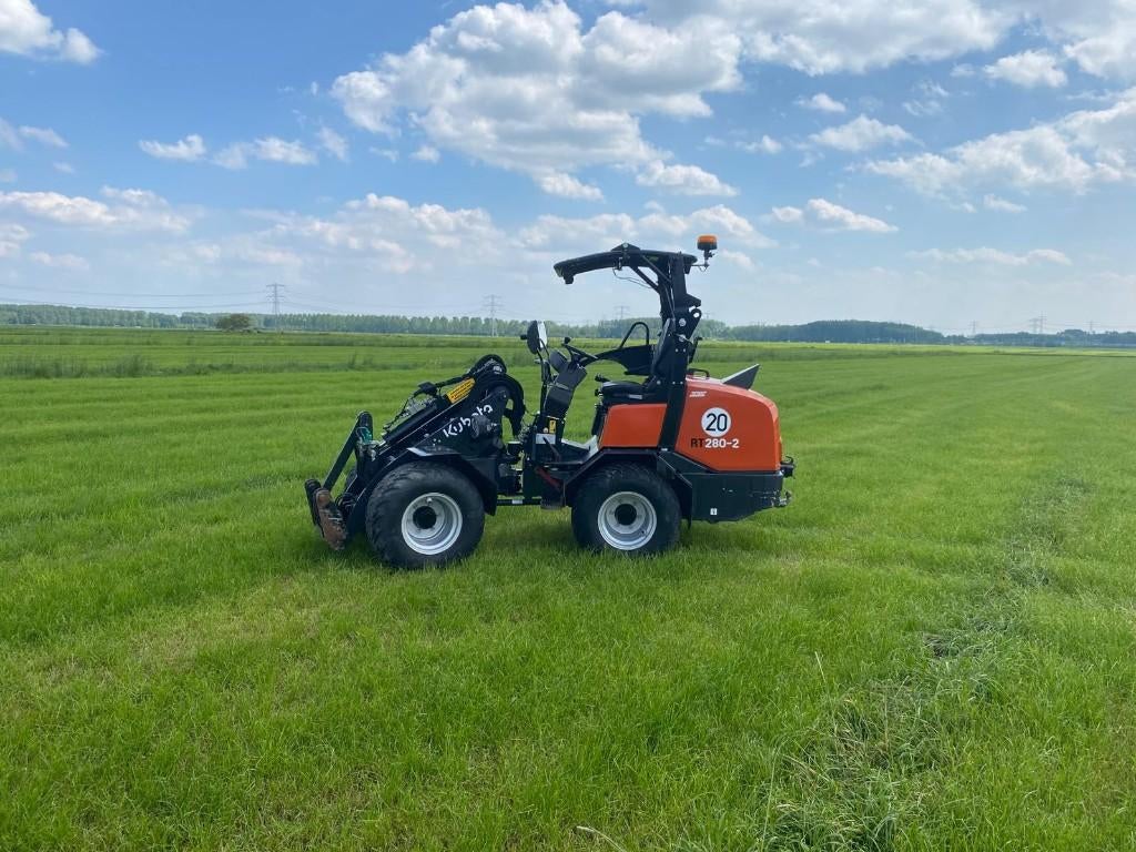Shovel Kubota RT280-2, Ophalen, Wiellader of Shovel