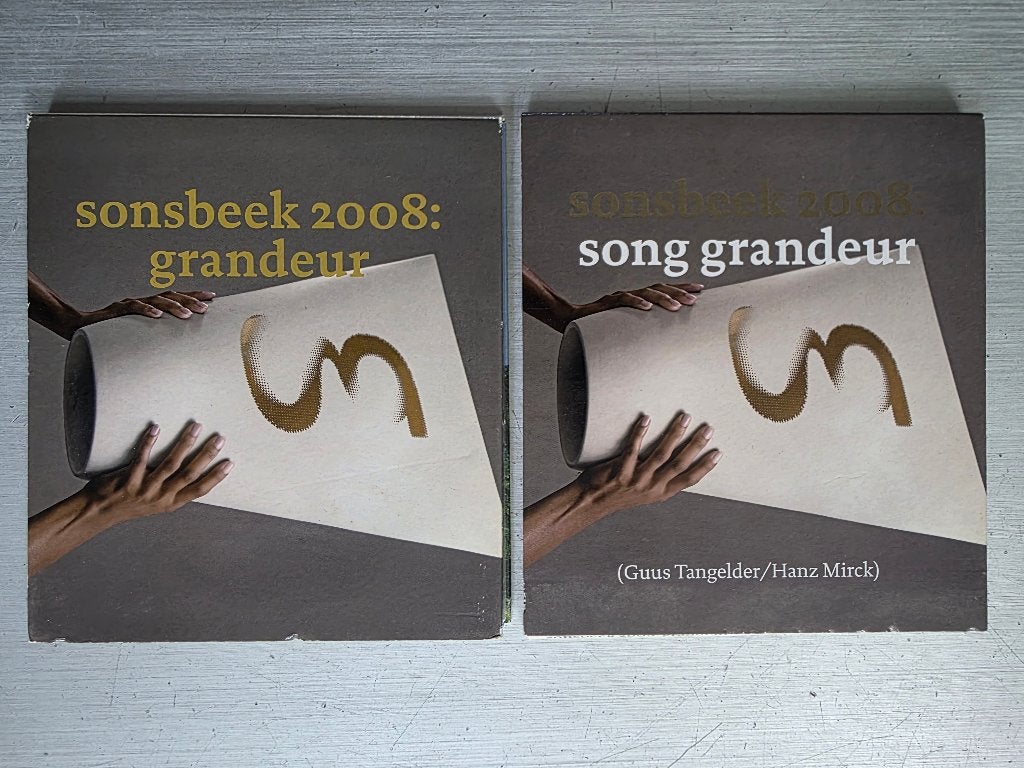 CD en DVD Sonsbeek 2008: Grandeur Anna Tilroe Guus Tangelder, Alle leeftijden, Zo goed als nieuw, Kunst of Cultuur, Ophalen of Verzenden