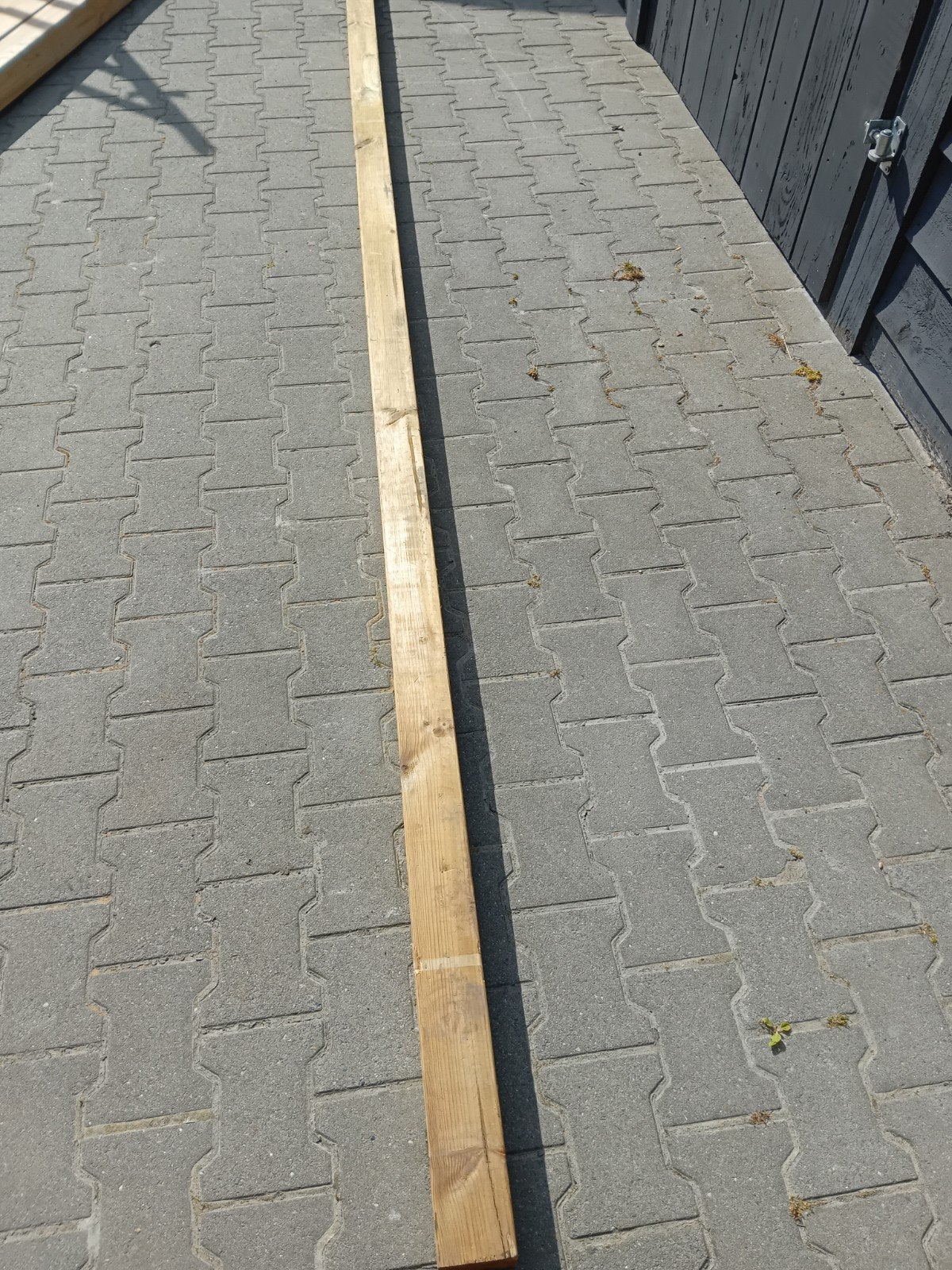 Nieuwe geïmpregneerde paal 8,5x8,5x400 cm, Ophalen