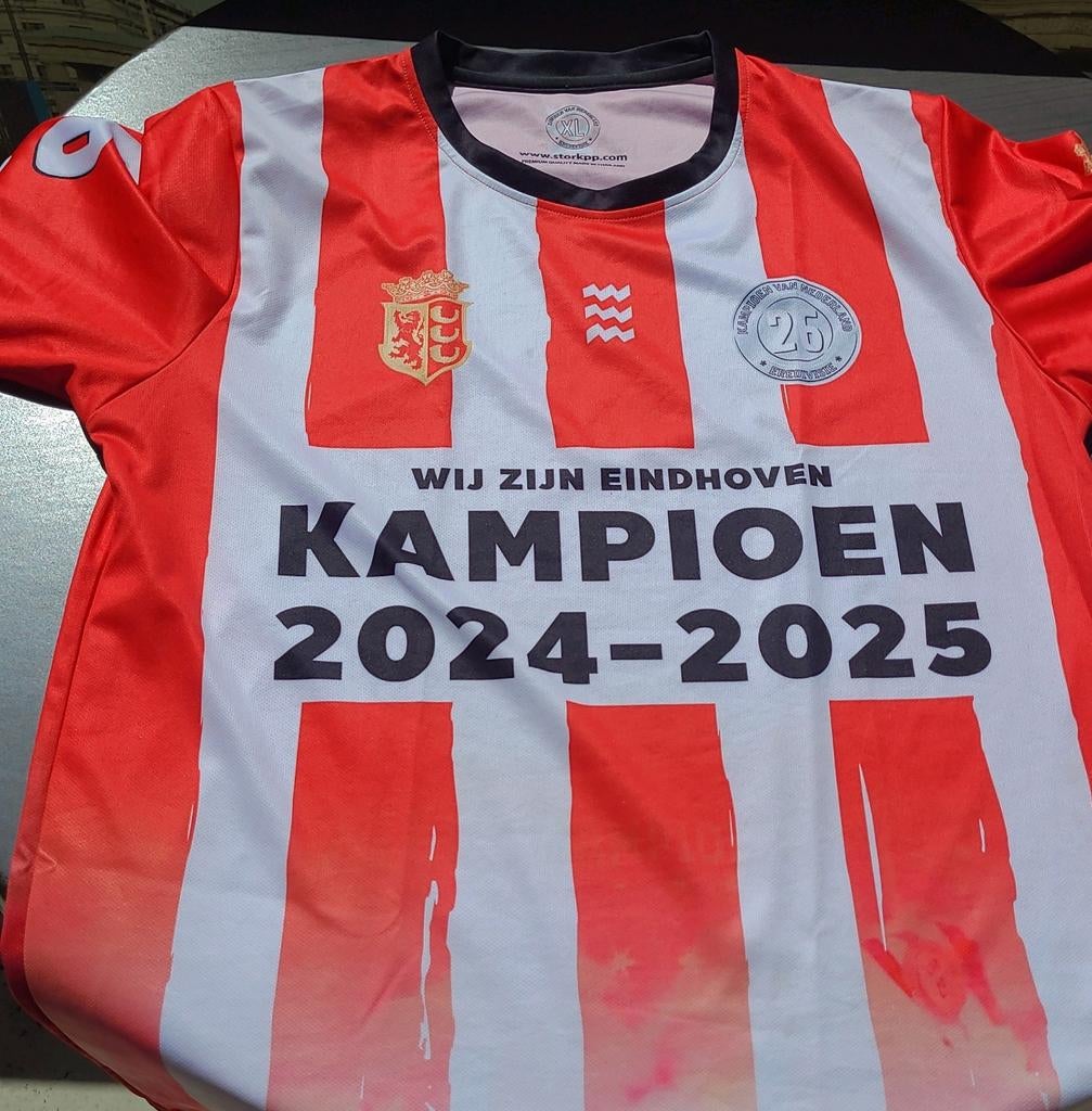 PSV shirt kampioen 2024 - 2025 26e keer kampioen maat XL, Ophalen of Verzenden, Nieuw, Shirt