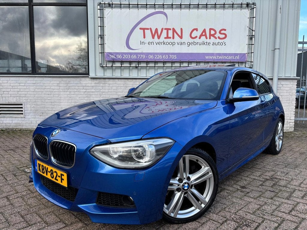 BMW 1-serie 125i M-Sport Aut. Schuifdak Leder Xenon 18", Auto's, 1345 kg, Achterwielaandrijving, Gebruikt, 4 cilinders
