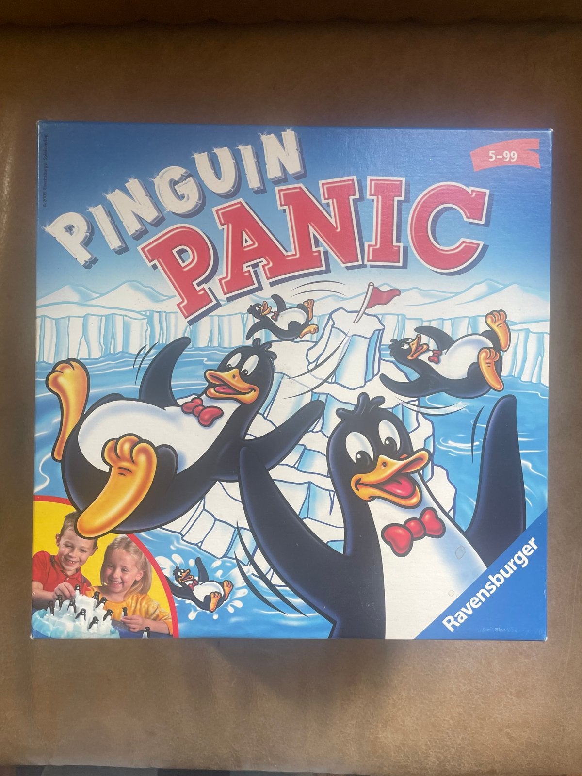 Pinguïn Panic Ravensburger Bordspel, Drie of vier spelers, Ophalen of Verzenden, Zo goed als nieuw