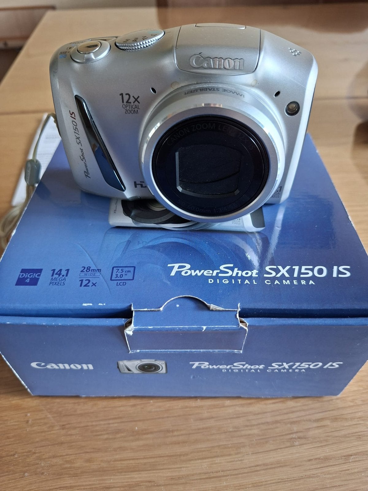 Canon Powershot SX150 IS Camera, Audio, Tv en Foto, Fotocamera's Digitaal, Ophalen of Verzenden, Zo goed als nieuw, Canon, 8 keer of meer