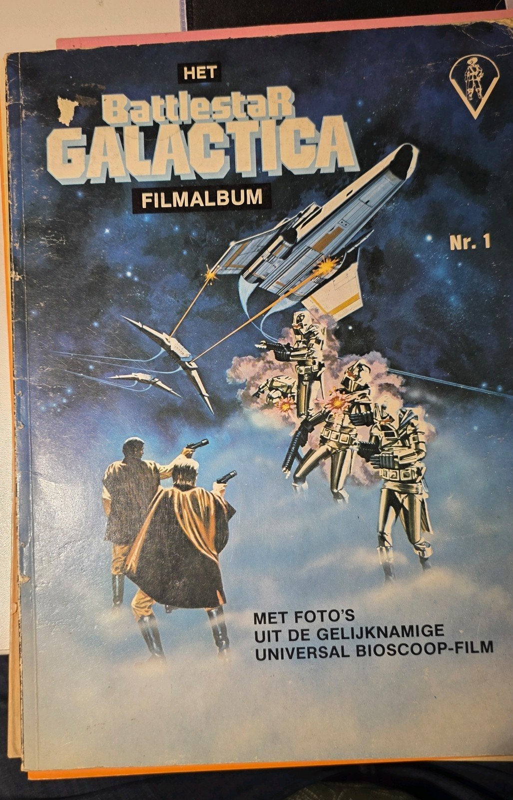 Het Battlestar Galactica Filmalbum Nr. 1, Ophalen of Verzenden, Gelezen, Onbekend, Film- of Tv-bewerking