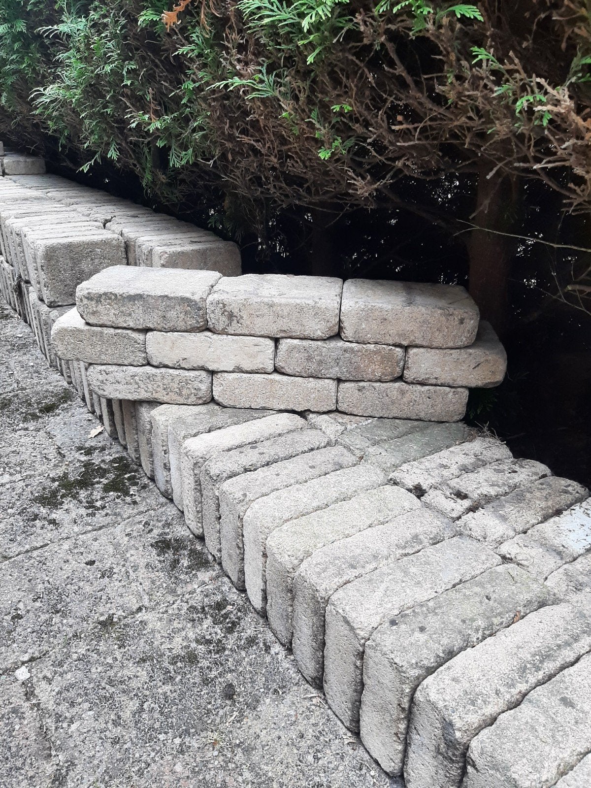 terasstenen zandgeel, Ophalen, Minder dan 100 cm, Minder dan 25 cm