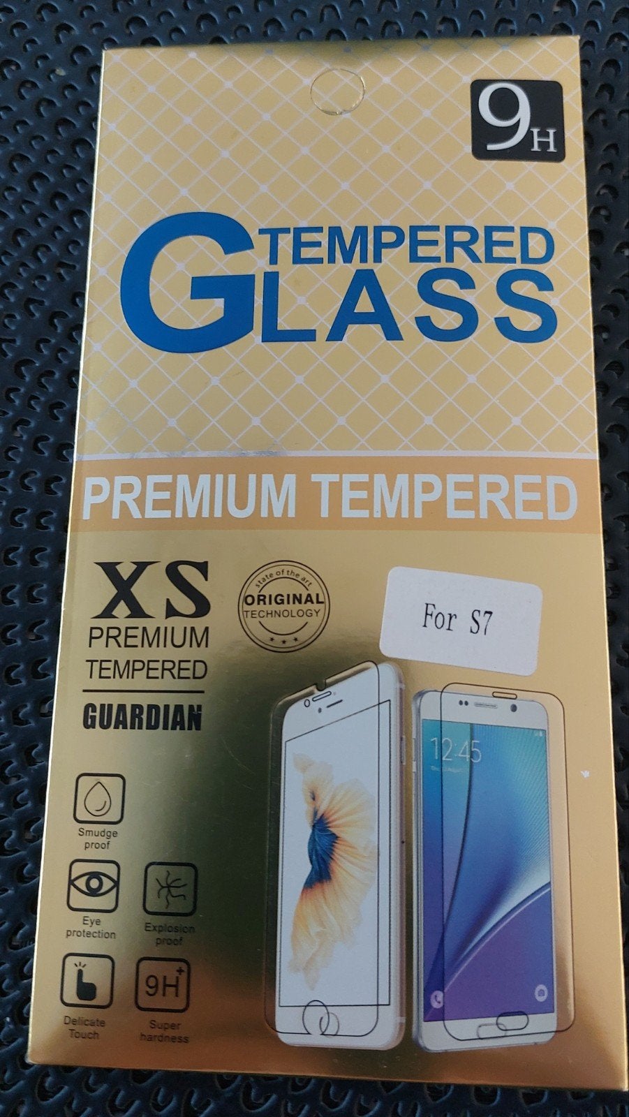 Premium Tempered Glass Screenprotector voor Samsung S7, Ophalen of Verzenden, Nieuw, Bescherming, Samsung