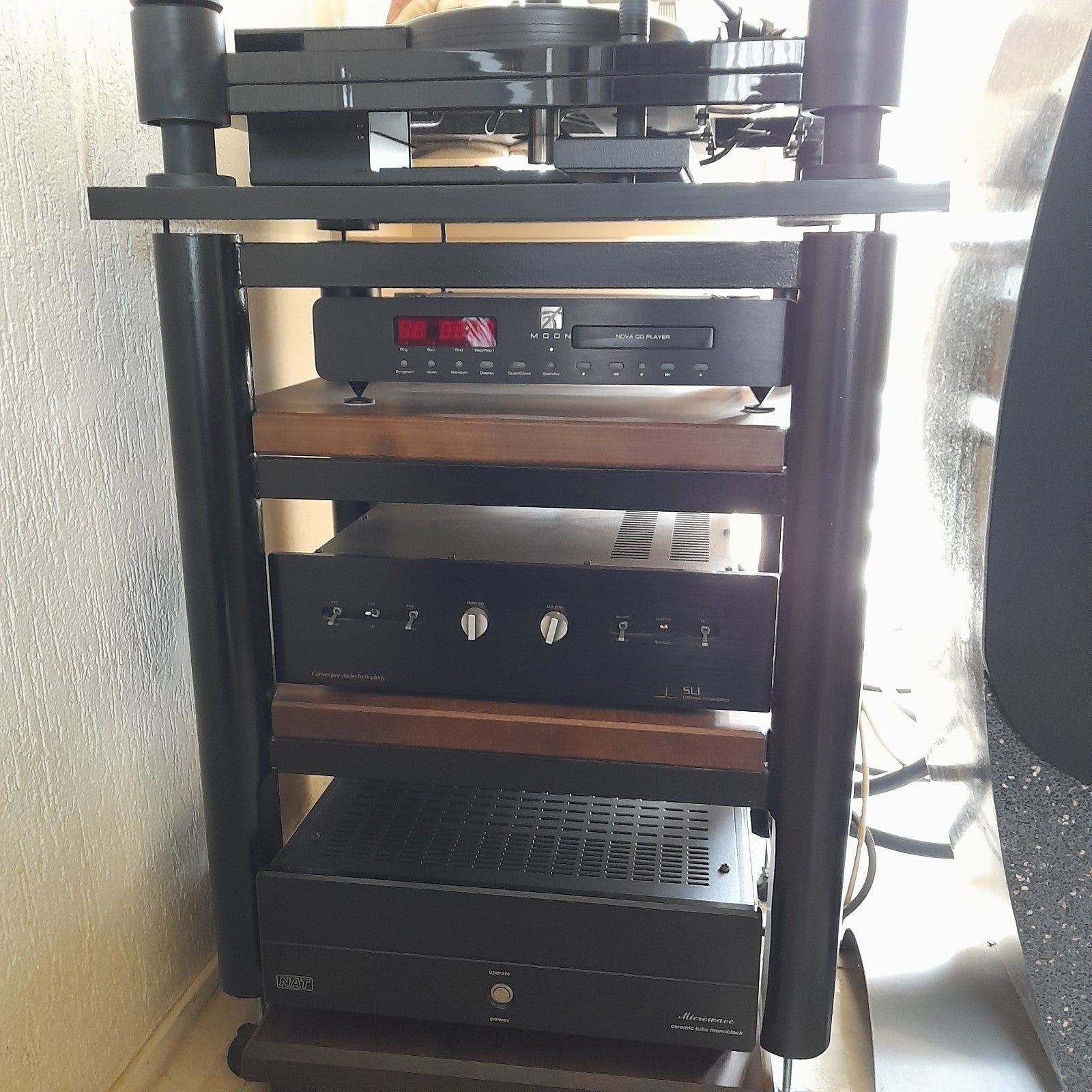 High-end Audio Systeem: NAT, Convergent Audio, Moon, Siltech, Gebruikt, 120 watt of meer, Stereo, Ophalen
