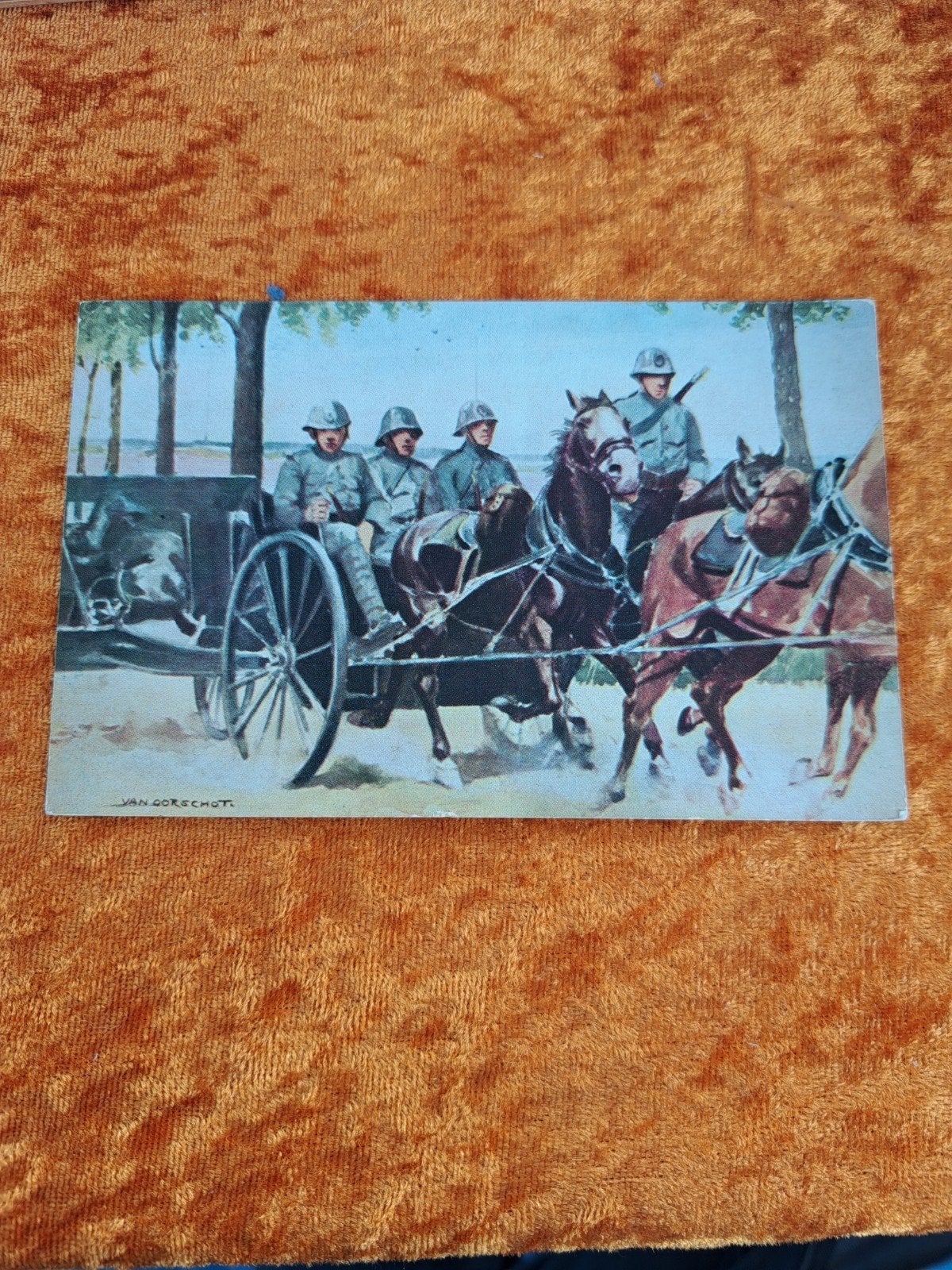 Mobilisatie kaart, Ophalen of Verzenden, Nederland, Foto of Poster