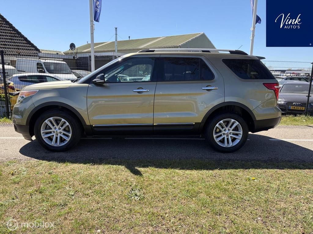 Ford Explorer 3.5 V6 | 395 PK | Facelift | 7 Persoons | Full, Auto's, Euro 5, Gebruikt, Beige, Leder