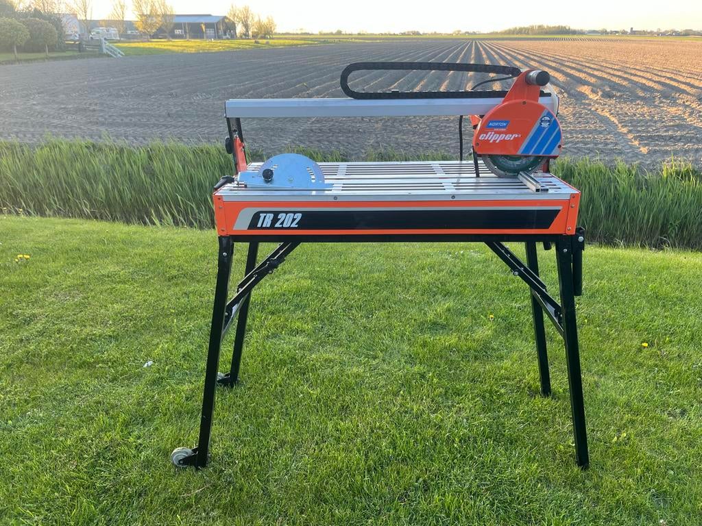 Norton Clipper TR 202 Tegelzaag - Zo goed als nieuw, Doe-het-zelf en Verbouw, Gereedschap | Zaagmachines, Ophalen, 70 mm of meer