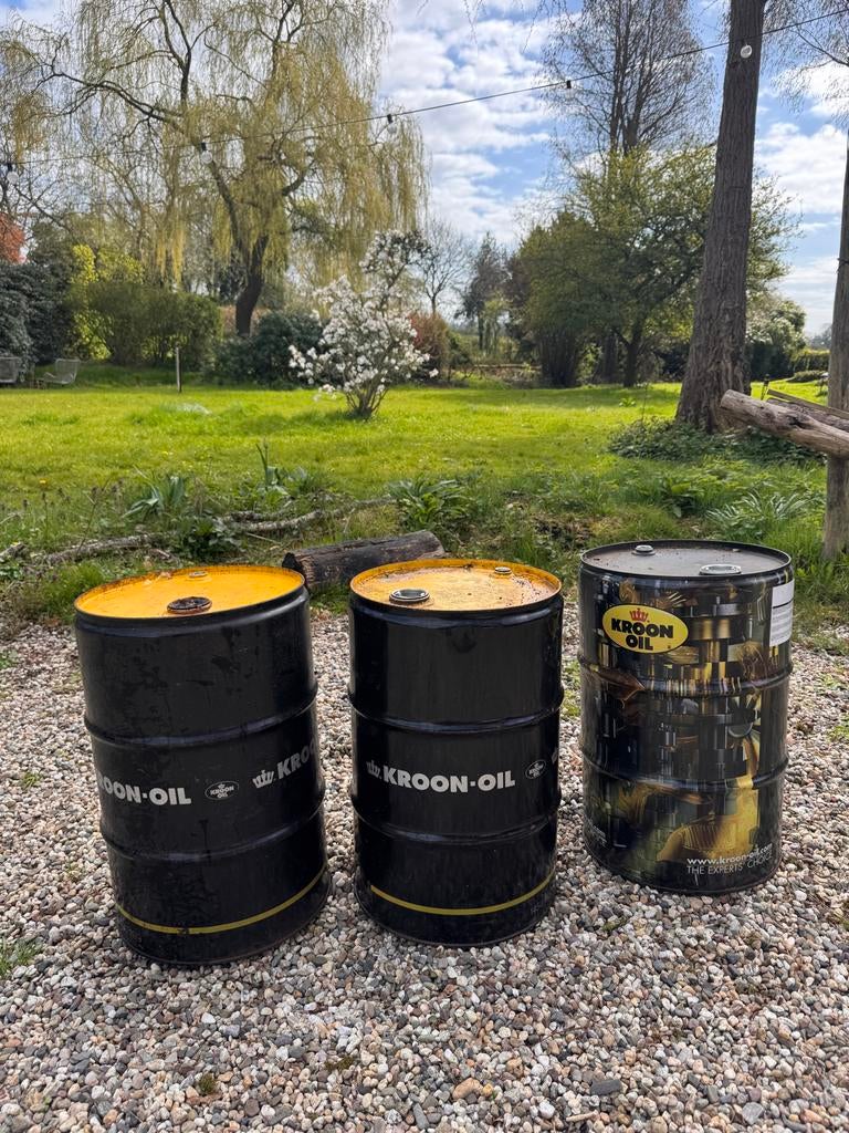 Kroon-Oil olievaten - 60l - Decoratie/Opslag (€20 per stuk), Ophalen of Verzenden, Gebruikt