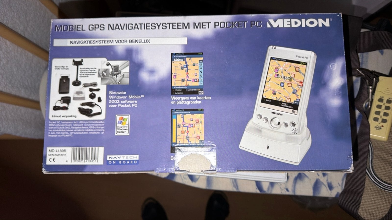 Medion Mobiel GPS Navigatiesysteem met Pocket PC, Ophalen of Verzenden, Gebruikt