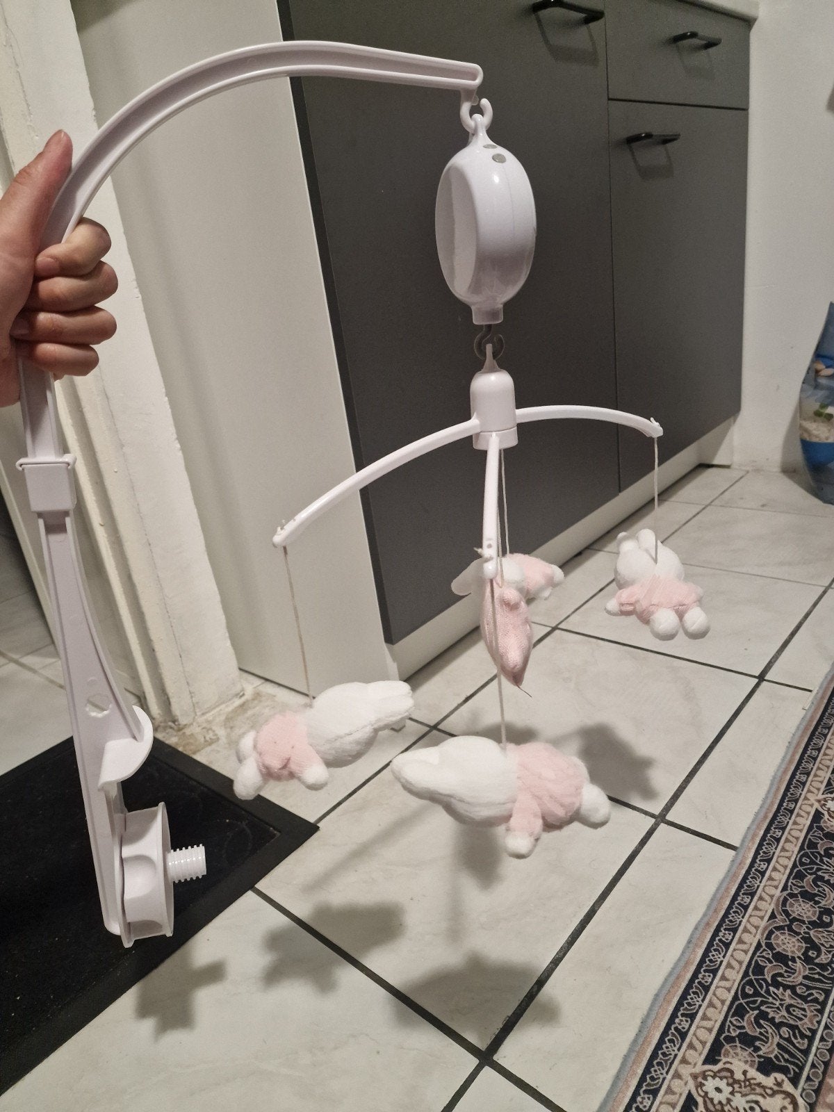 Box mobiel nijntje met muziek, Kinderen en Baby's, Speelgoed | Babyspeelgoed, Ophalen, Zo goed als nieuw, Mobiel