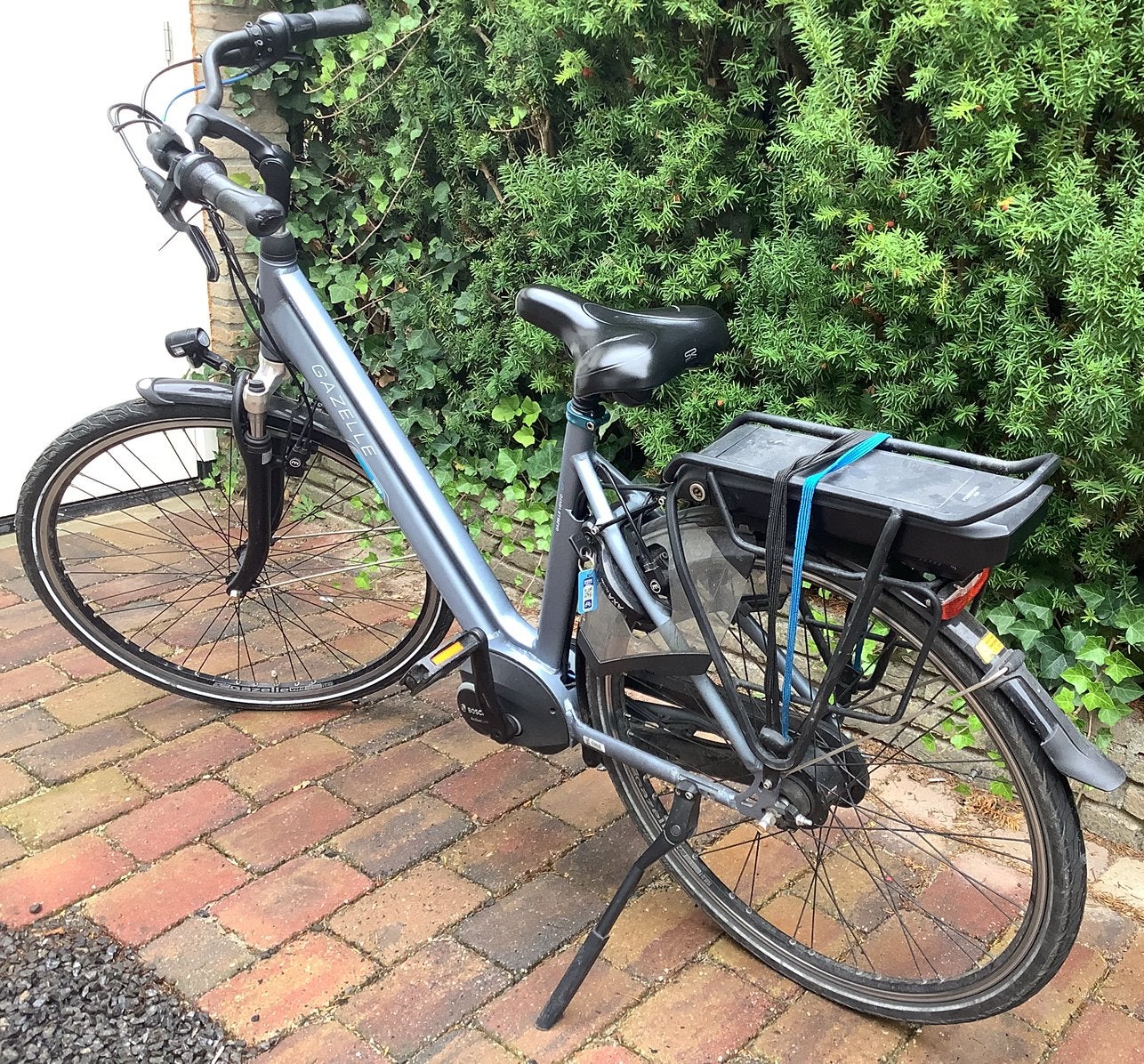 Electrische gazelle vento, Ophalen, Gebruikt, 51 tot 55 cm, 50 km per accu of meer