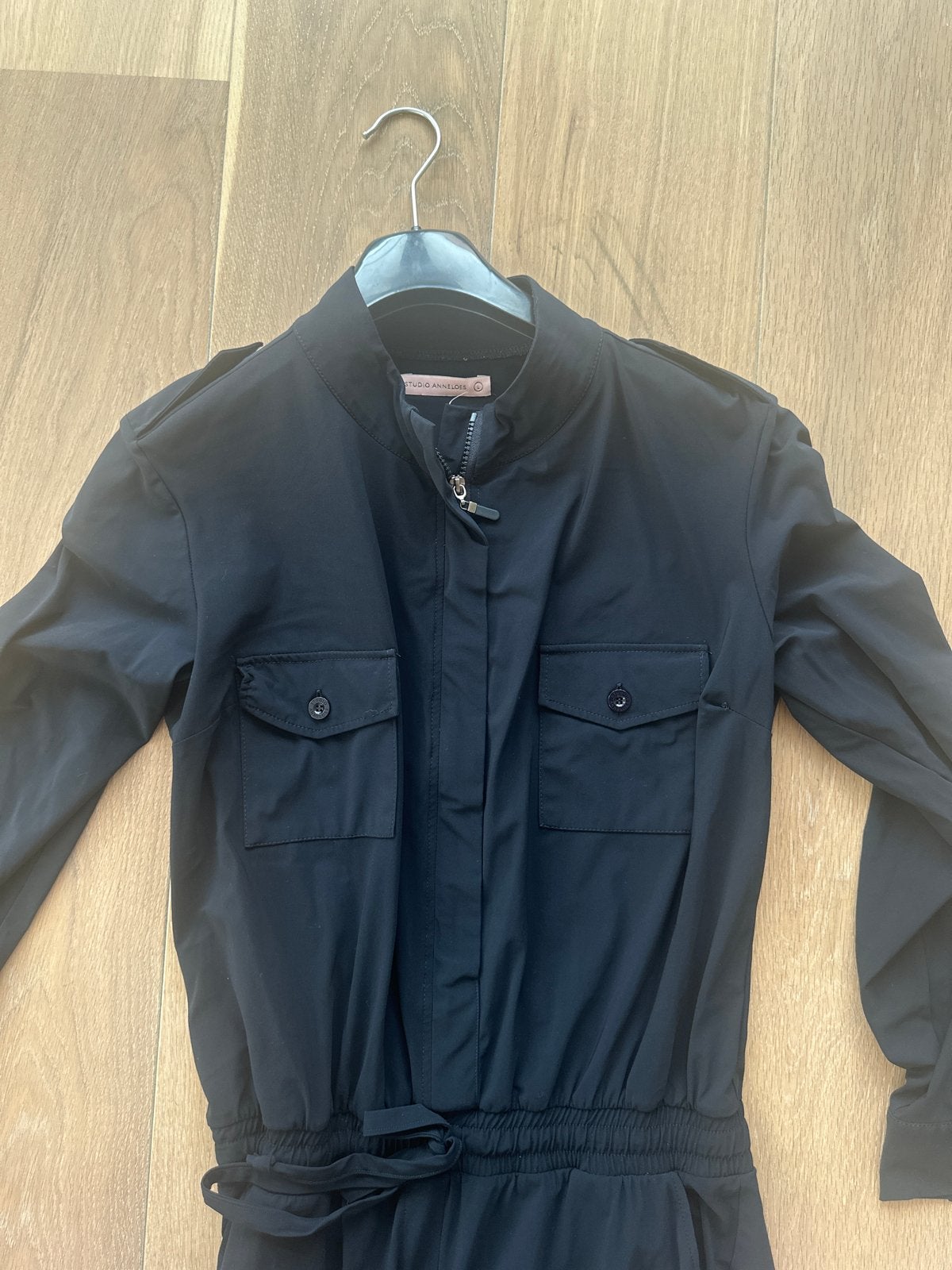 Studio Anneloes Jumpsuit Maat L, Ophalen of Verzenden, Zo goed als nieuw, Maat 38/40 (M), Zwart