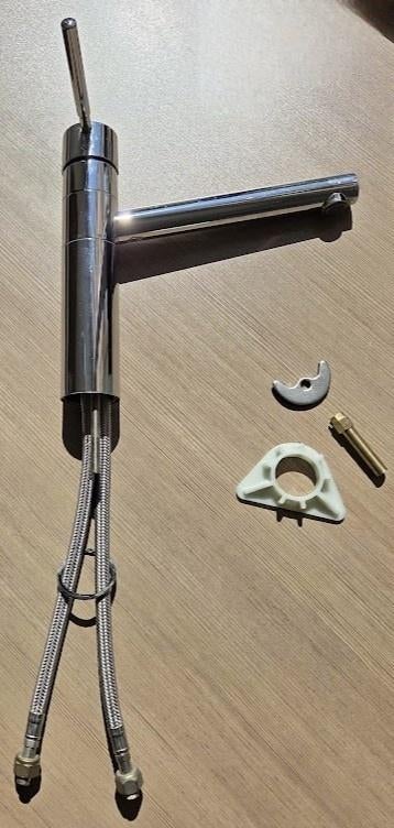 Damixa mengkraan, Doe-het-zelf en Verbouw, Sanitair, Ophalen, Gebruikt, Chroom, Kraan