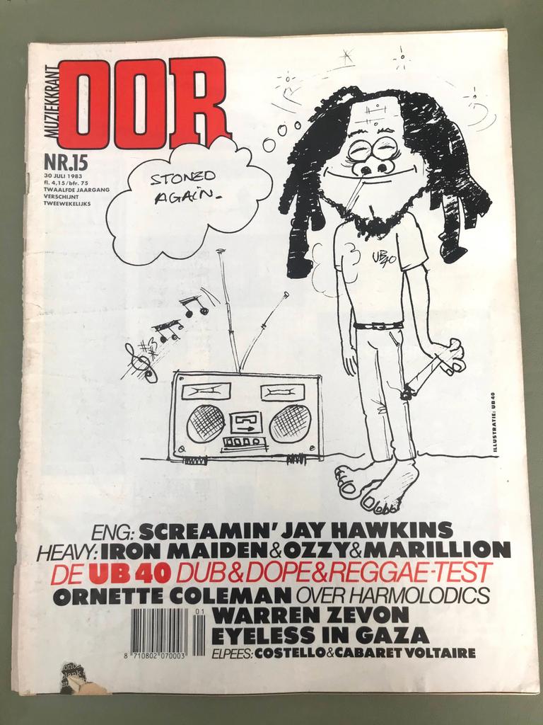 Muziekkrant OOR 1983 IRON MAIDEN Samson OZZY OSBOURNE, Boeken, Ophalen of Verzenden, Muziek, Film of Tv