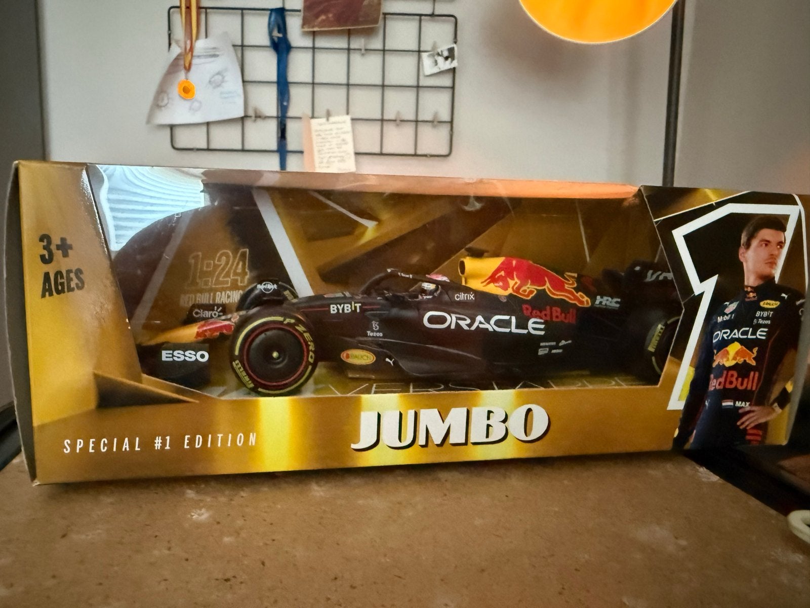 Jumbo Red Bull Racing RB18 Max Verstappen 1:24, Ophalen of Verzenden, Nieuw, Auto, Overige merken