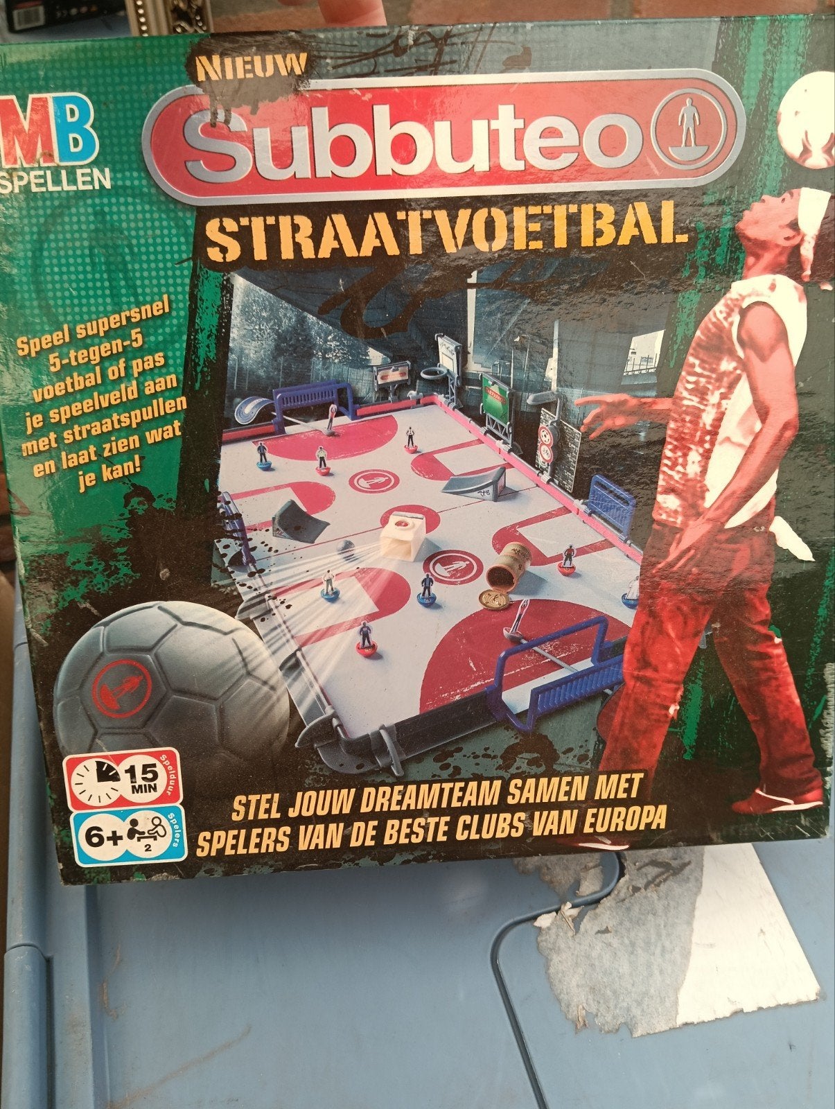 Nieuw Subbuteo Straatvoetbal Spel - Vintage Voetbal, Een of twee spelers, Ophalen of Verzenden, Nieuw, MB Spellen
