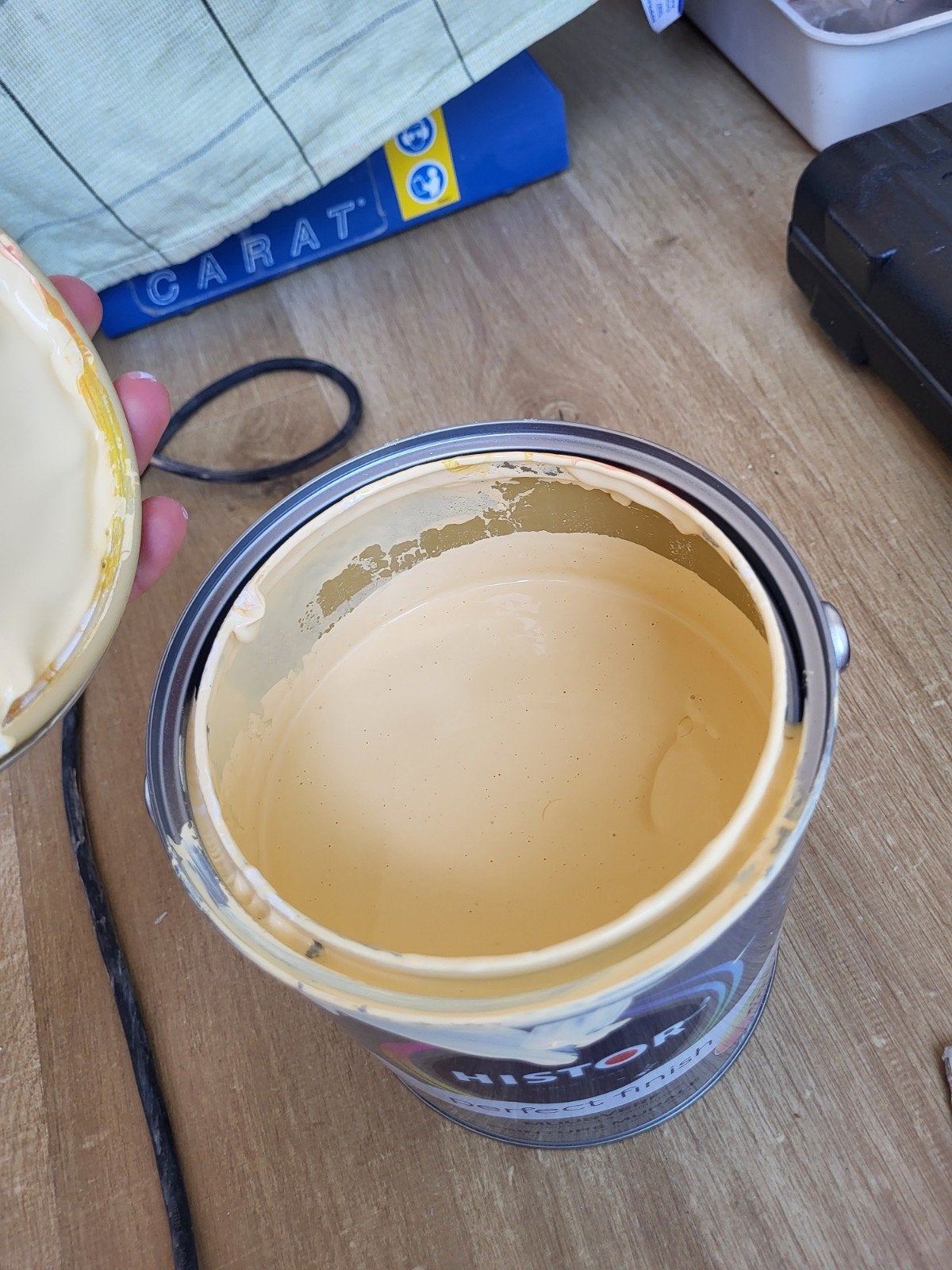 Histor 'blonde' muurverf, Ophalen, Geel, Minder dan 5 liter, Verf