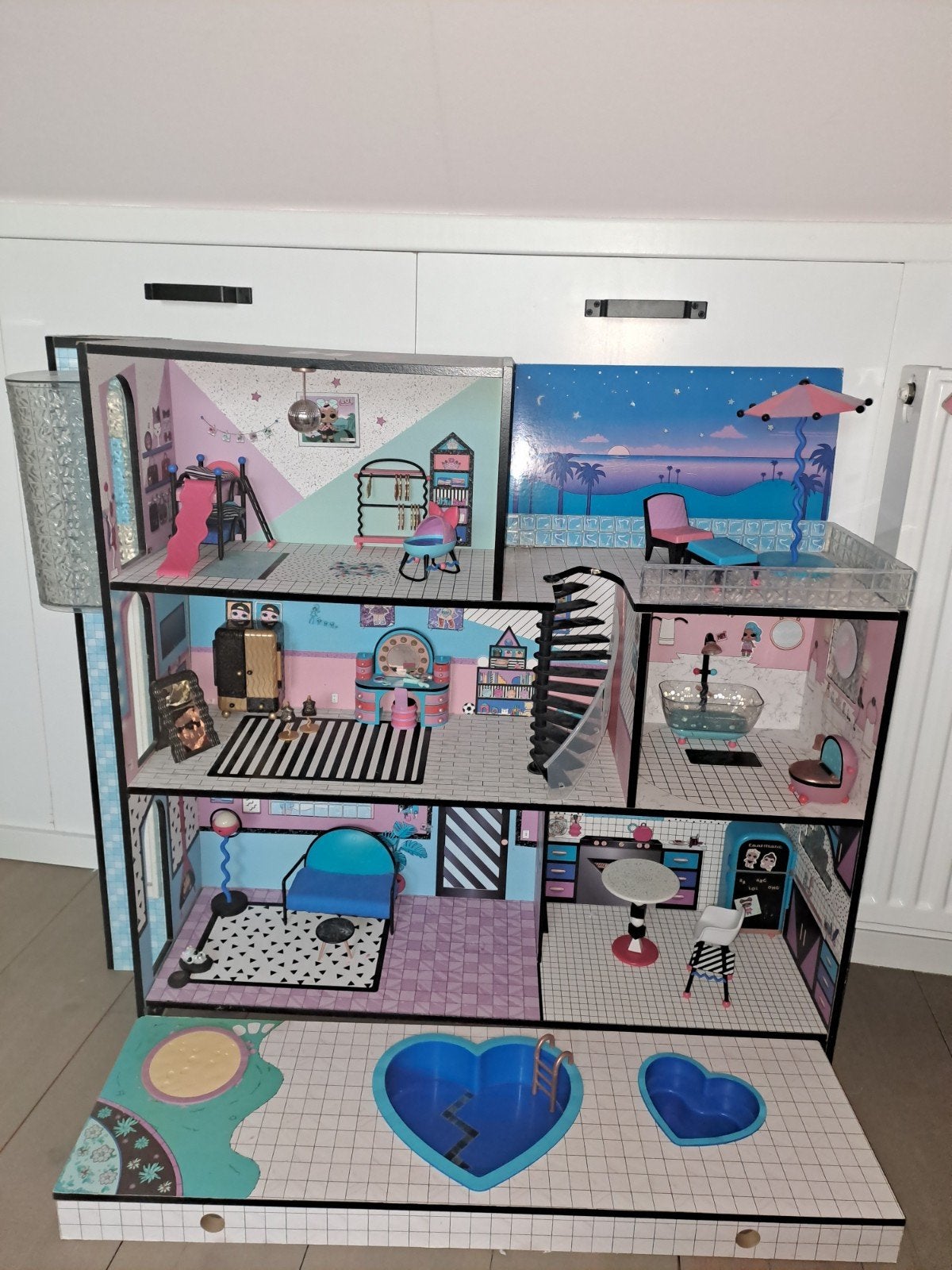 LOL Surprise Poppenhuis met Accessoires, Kinderen en Baby's, Speelgoed | Poppenhuizen, Ophalen of Verzenden