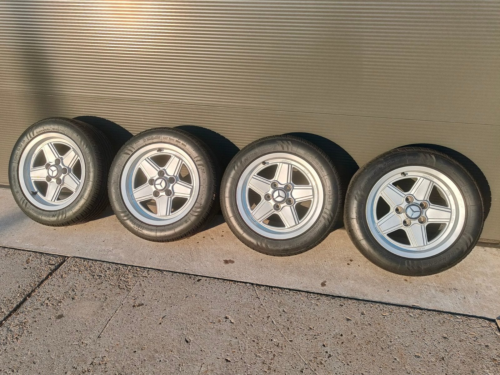 15 inch AMG Penta velgen, Auto-onderdelen, Banden en Velgen, Ophalen, Gebruikt, 15 inch, Banden en Velgen