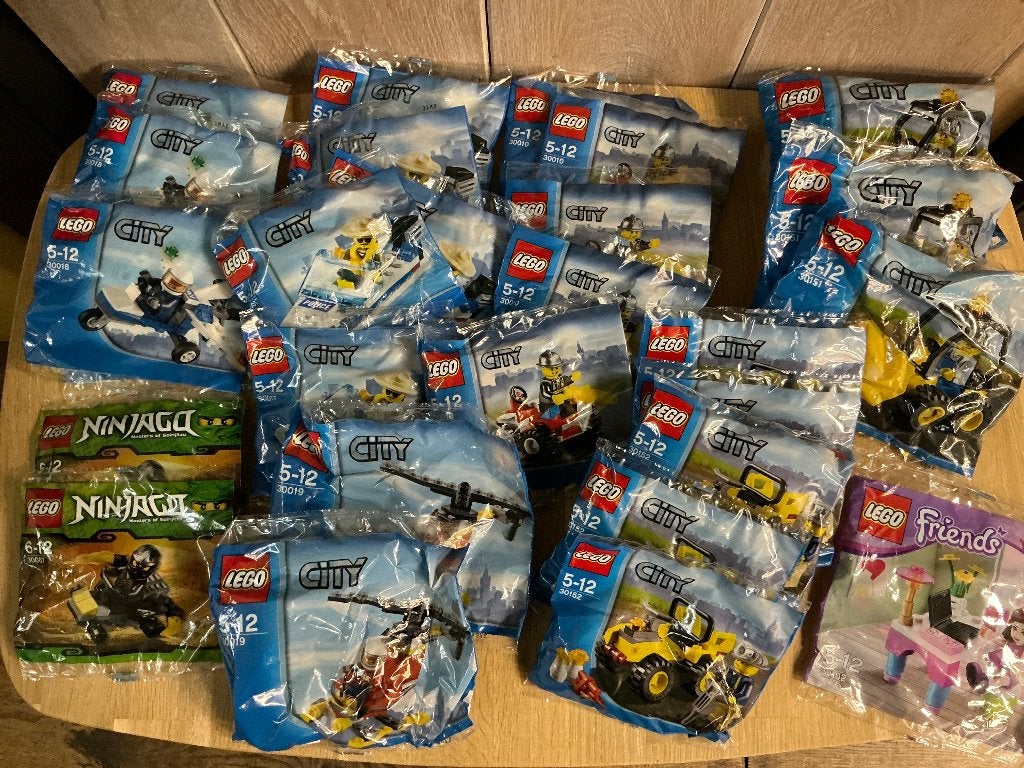 Lego nieuw 27 zakjes, City, Lego, Nieuw, Ophalen of Verzenden