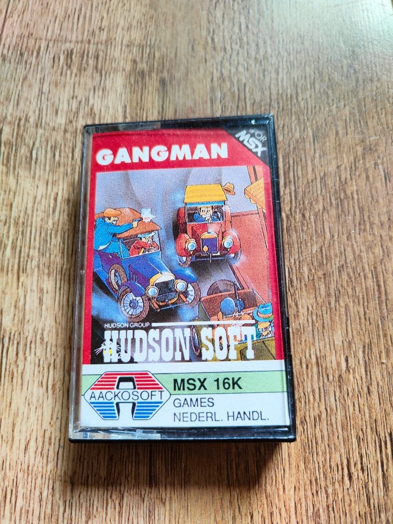 MSX Spel - Aakosoft Gangman, Computers en Software, Ophalen of Verzenden