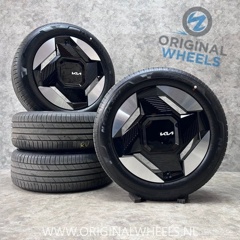 19 inch originele velgen + zomerbanden Kia EV5 52910-X9220, 19 inch, Gebruikt, -, -
