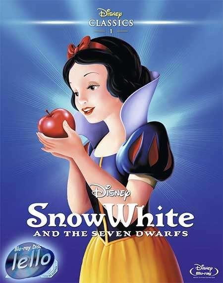Blu-ray: Snow White and the Seven Dwarfs (1937 Sneeuwwitje)S, Ophalen of Verzenden, Nieuw in verpakking, Tekenfilms en Animatie