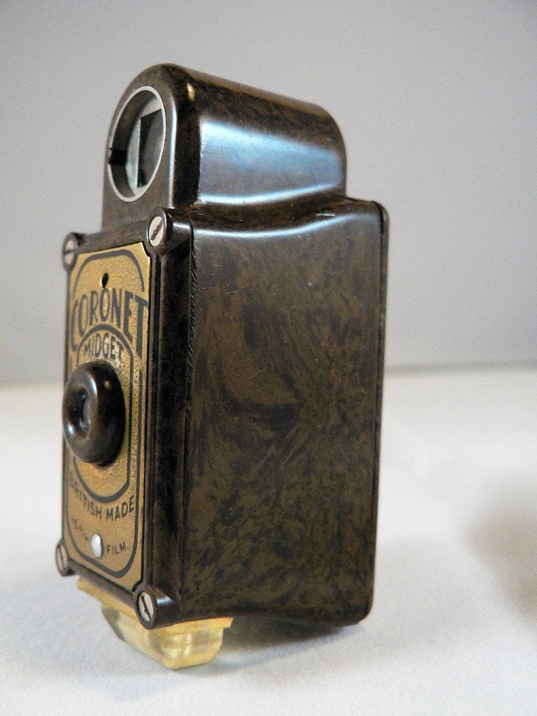 Coronet Midget (Olijfgroen), Ophalen of Verzenden, Gebruikt, Compact, Overige Merken