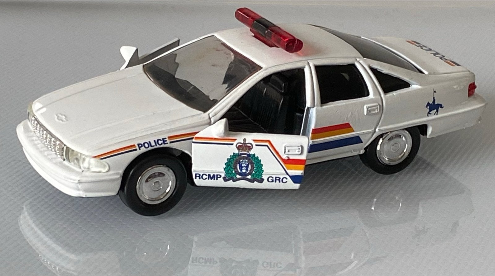 Road Champs Chevrolet Caprice Politie 1:43 Nieuwstaat, Ophalen of Verzenden, Nieuw, Auto, Overige merken